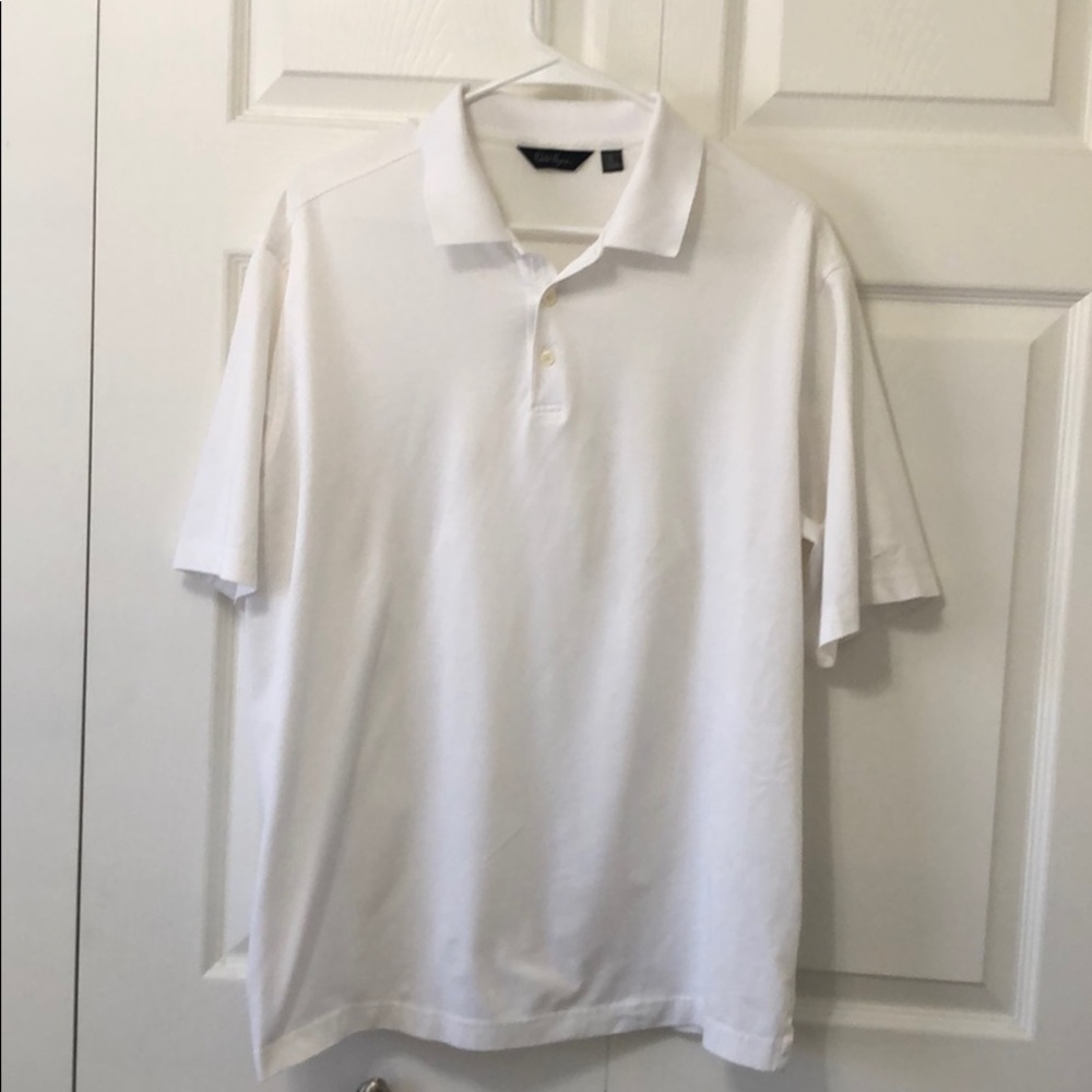 Walter Hagen Men’s Golf Shirt White Large